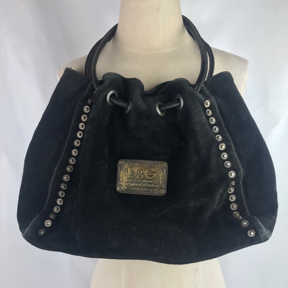 Dolce & Gabbana Black Suede Original Bag